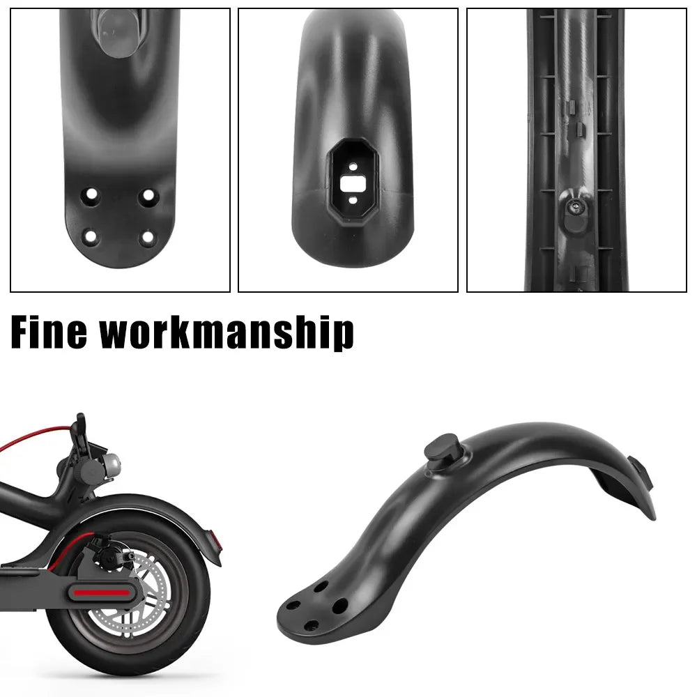 Electric Scooter Rear Mudguard Bracket Tail Light for 4 Screws Fender Rubber Cap Set For 4 holes E-Scooter Fenders Accessories