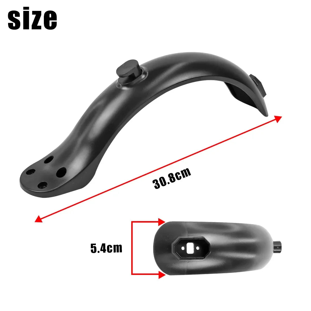 Electric Scooter Rear Mudguard Bracket Tail Light for 4 Screws Fender Rubber Cap Set For 4 holes E-Scooter Fenders Accessories