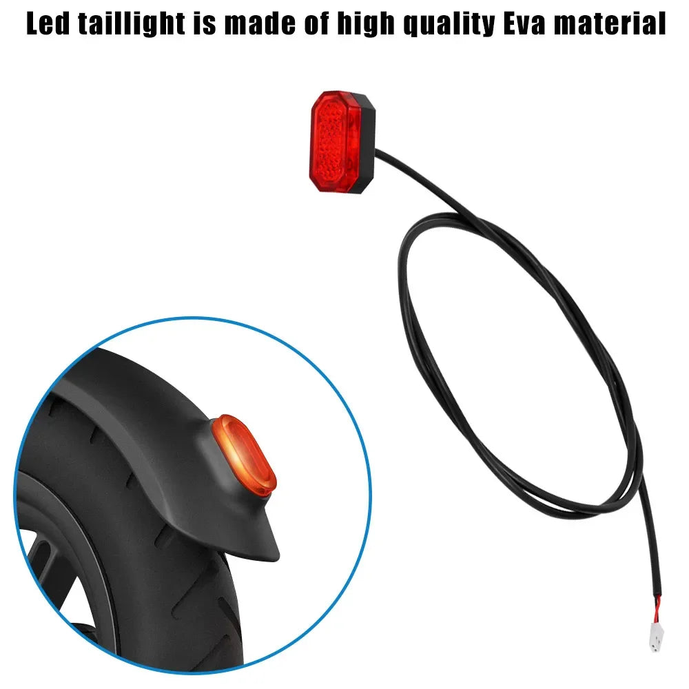 Electric Scooter Rear Mudguard Bracket Tail Light for 4 Screws Fender Rubber Cap Set For 4 holes E-Scooter Fenders Accessories