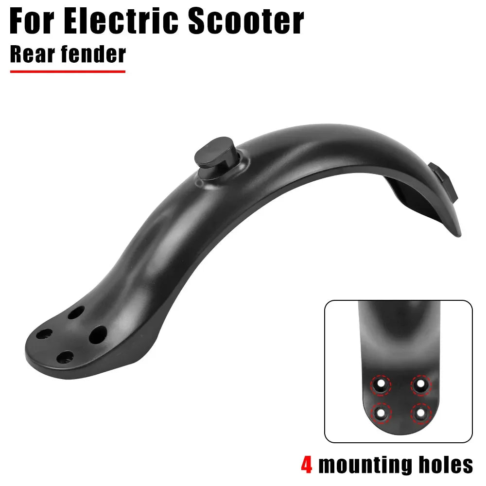 Electric Scooter Rear Mudguard Bracket Tail Light for 4 Screws Fender Rubber Cap Set For 4 holes E-Scooter Fenders Accessories